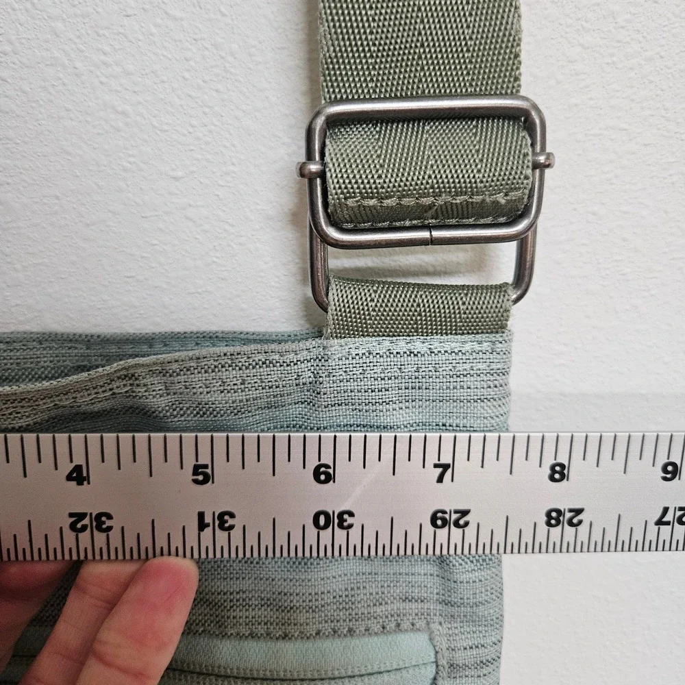 Dakine Jive Crossbody Bag Mini Travel Purse Blue Grey Woven Adjustable Strap